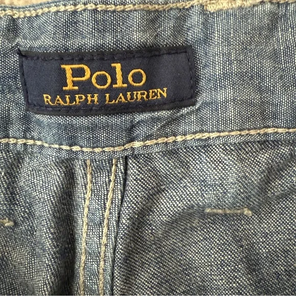 Polo by Ralph Lauren Blue Wide Leg Jeans - Picture 6 of 11